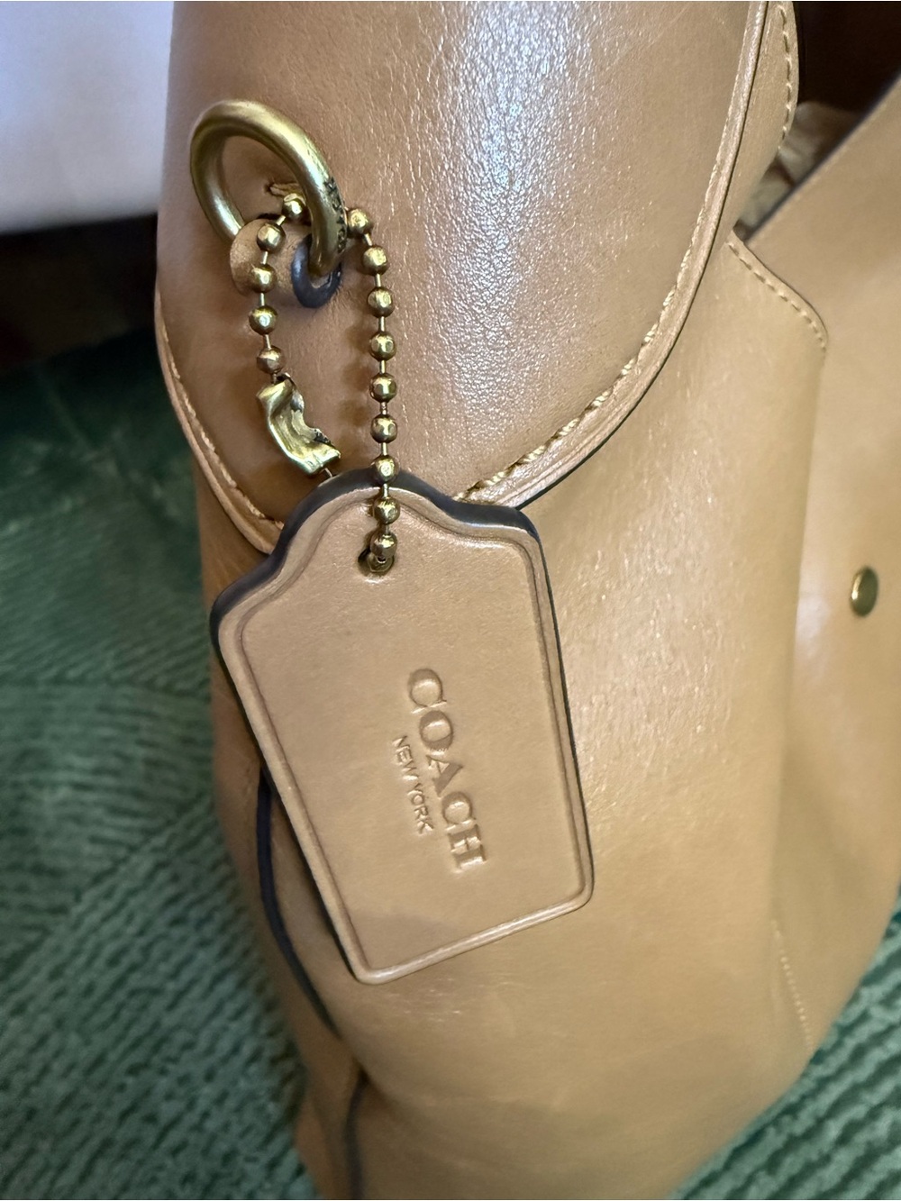 Coach Brooklyn 39 in Honey Brown - Picture 6 of 9